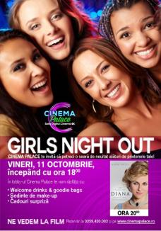 Girls Night Out: Party ca-ntre fete, la Cinema Palace din Lotus Center 
